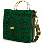 ChiQueTê Floral Crochet Bag — Handcrafted Elegance
