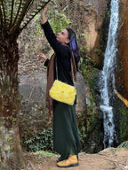 Bolsa Charme Amarelo Chiquete Chiquetê