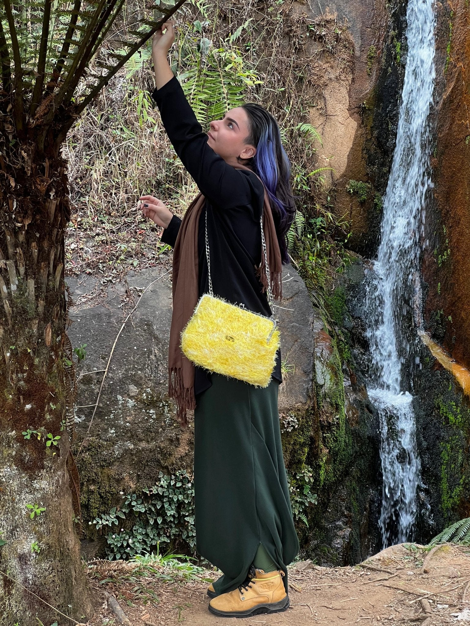 Bolsa Charme Amarelo Chiquete Chiquetê