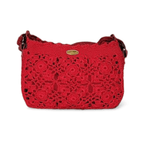 Bolsa Clássica Cinza Em Crochê Chiquetê CHIQUETE