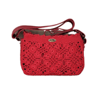 Bolsa Clássica Cinza Em Crochê Chiquetê CHIQUETE