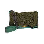 Bolsa Com Flores e Perolas Chiquete - CHIQUETE