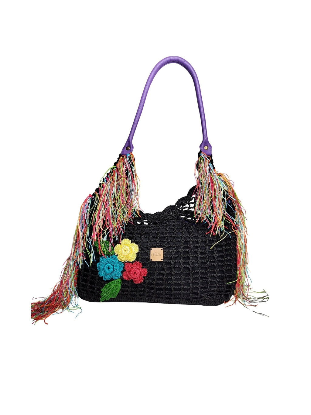 Bolsa de Franja Multicolor Chiquetê Chiquetê