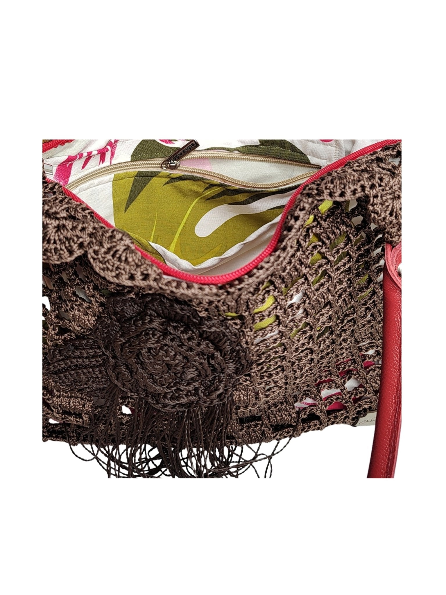 Bolsa de Franja Multicolor Chiquetê Chiquetê