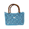 Bolsa em Crochê de Alças de Bambu Chiquetê - CHIQUETE